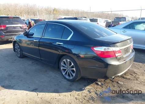 2013 Honda Accord Sport from USA, damaged, VIN 1HGCR2F58DA260312
